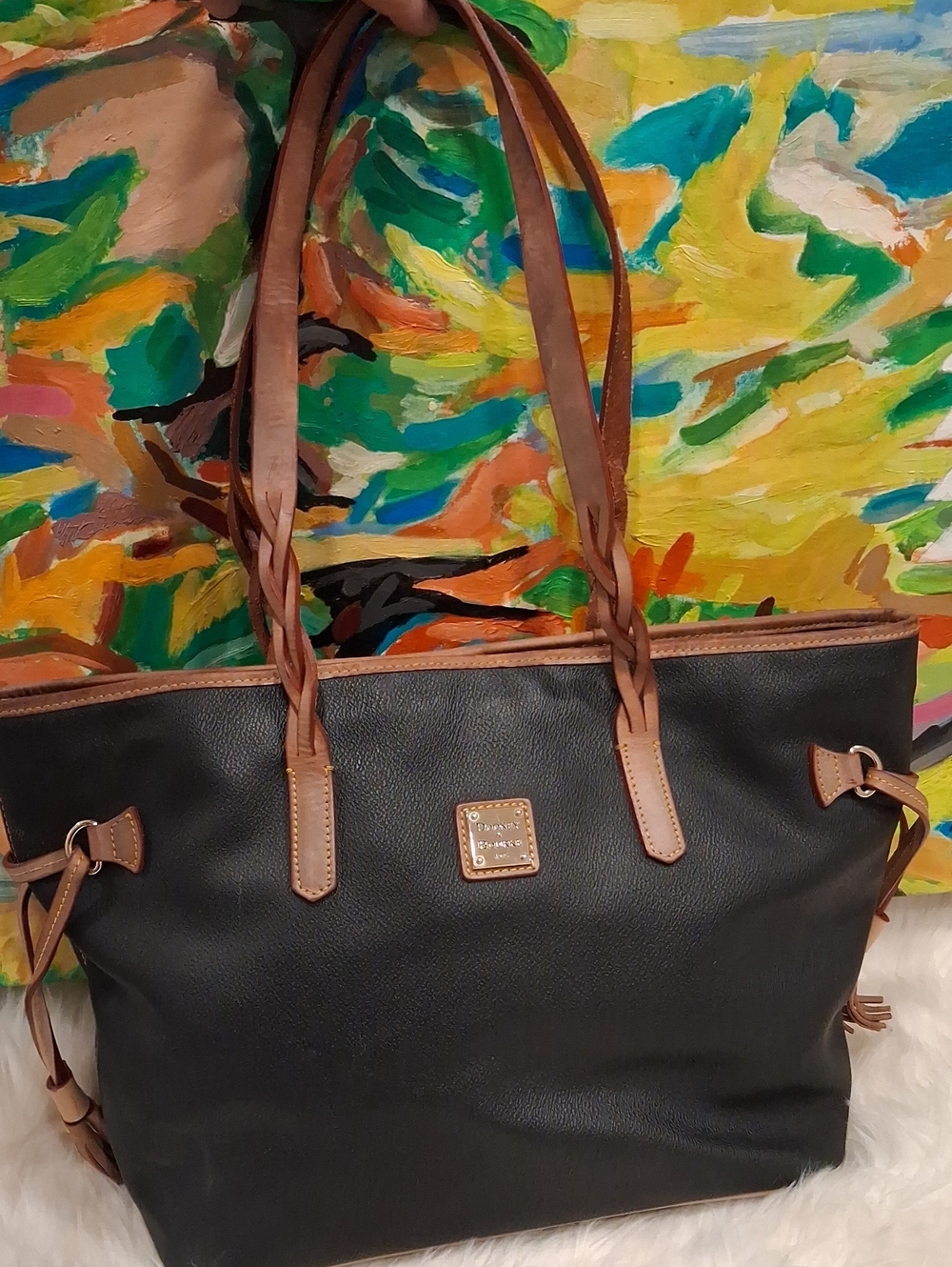 Dooney & Bourke Leather Tote Bag